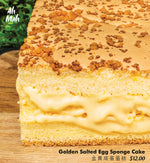 Ah Mah Homemade Cake selling salted egg yolk sponge cakes for S$12